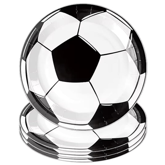 Football Theme Plates