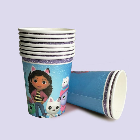 Gabby Dollhouse Theme Paper Cup