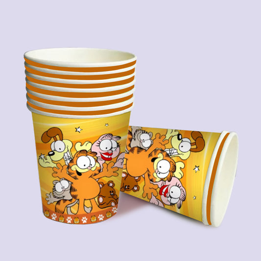 Garfield Theme Paper Cup