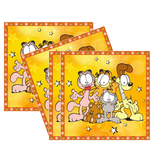 Garfield Theme Napkin