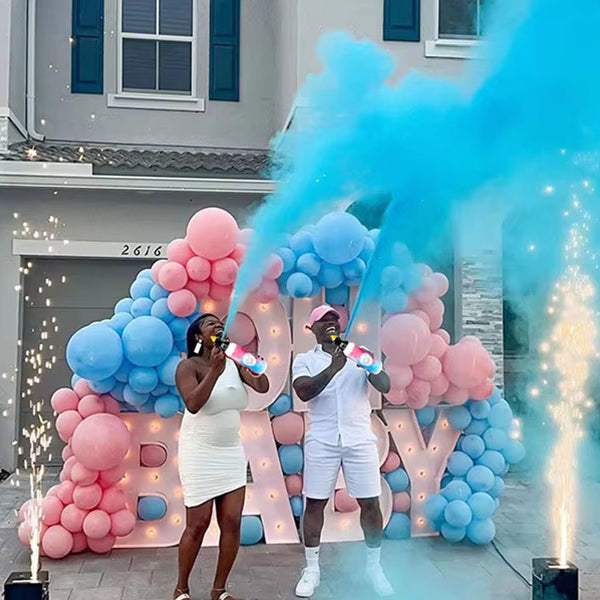 Gender Reveal Extinguisher Blue