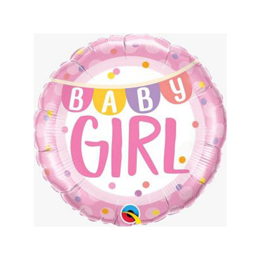 Baby Girl Foil Balloons