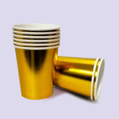 Metallic  Paper Cups