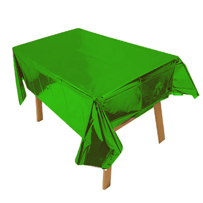 Metallic Plastic Table Covers