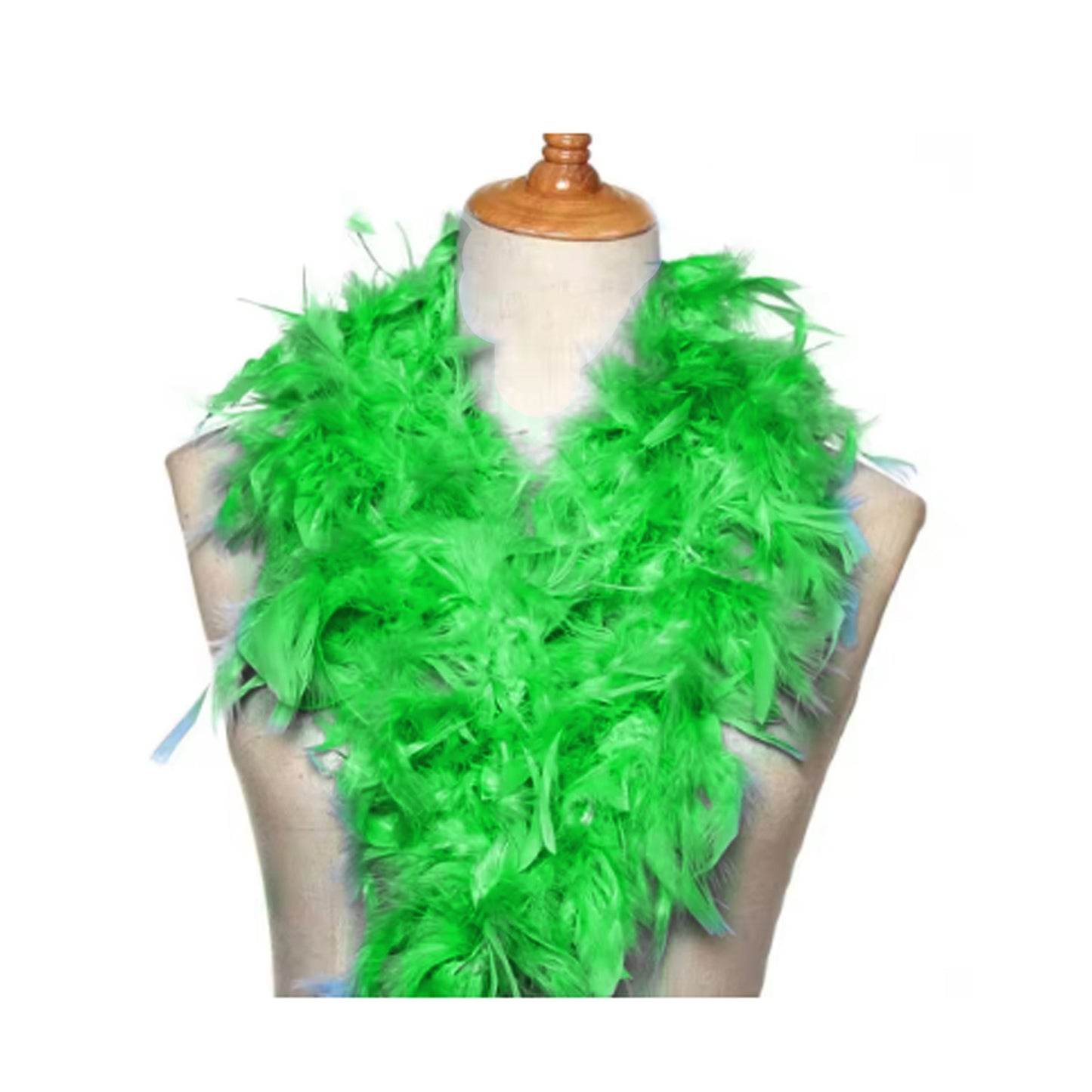 Green Feather Boa