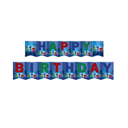 PJ Masks Birthday Banner