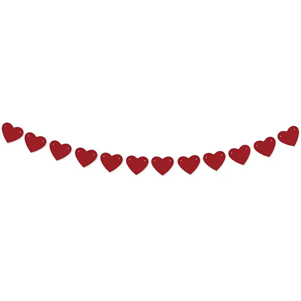 Heart bunting