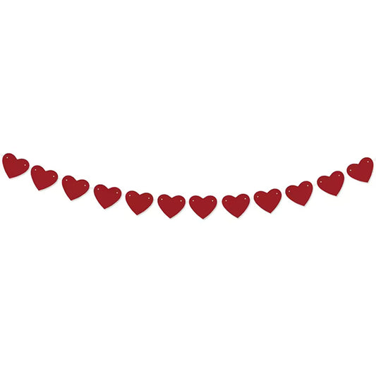 Heart bunting