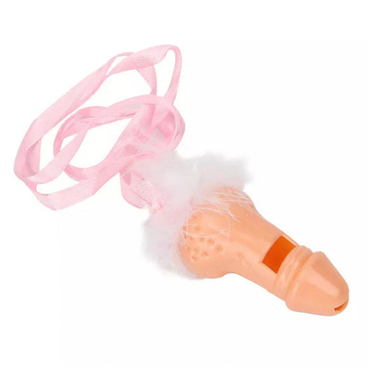 Hen Night Whistle With Feathers