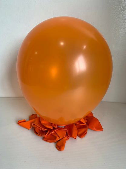 Metallic Balloons Orange