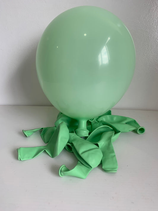 Pastel Green Balloons