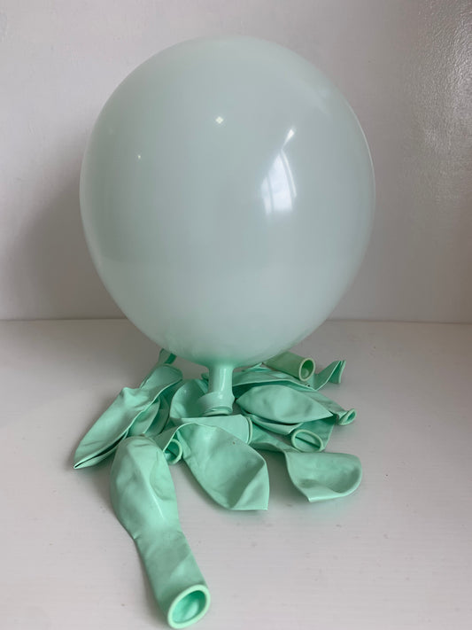 Pastel Mint Green Balloons