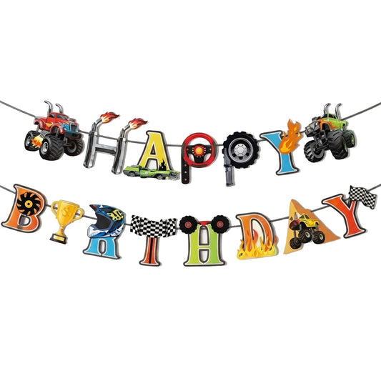 Monster Truck Theme Banner