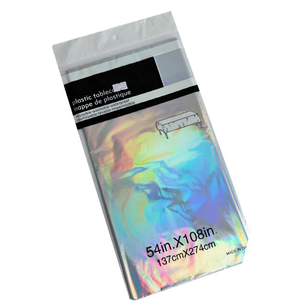 Iridescent Foil Metallic Tablecover