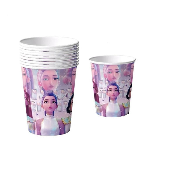 KPOP Demon Hunters Paper Cups