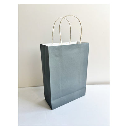 Gray Kraft Paper Bag Medium