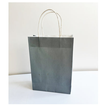 Gray Kraft Paper Bag Medium