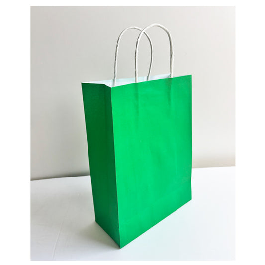 Green Kraft Paper Bag Medium