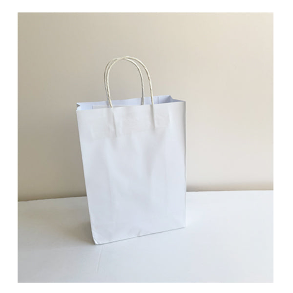 White Kraft Paper Bag Medium