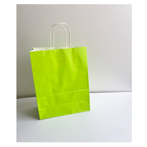 Light Green Kraft Paper Bag Large