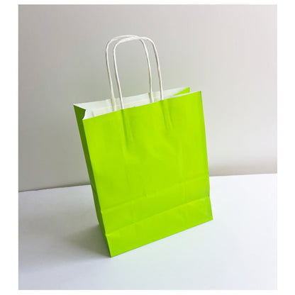 Light Green Kraft Paper Bag Medium