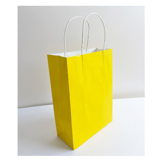 Yellow Kraft Paper Bag Medium