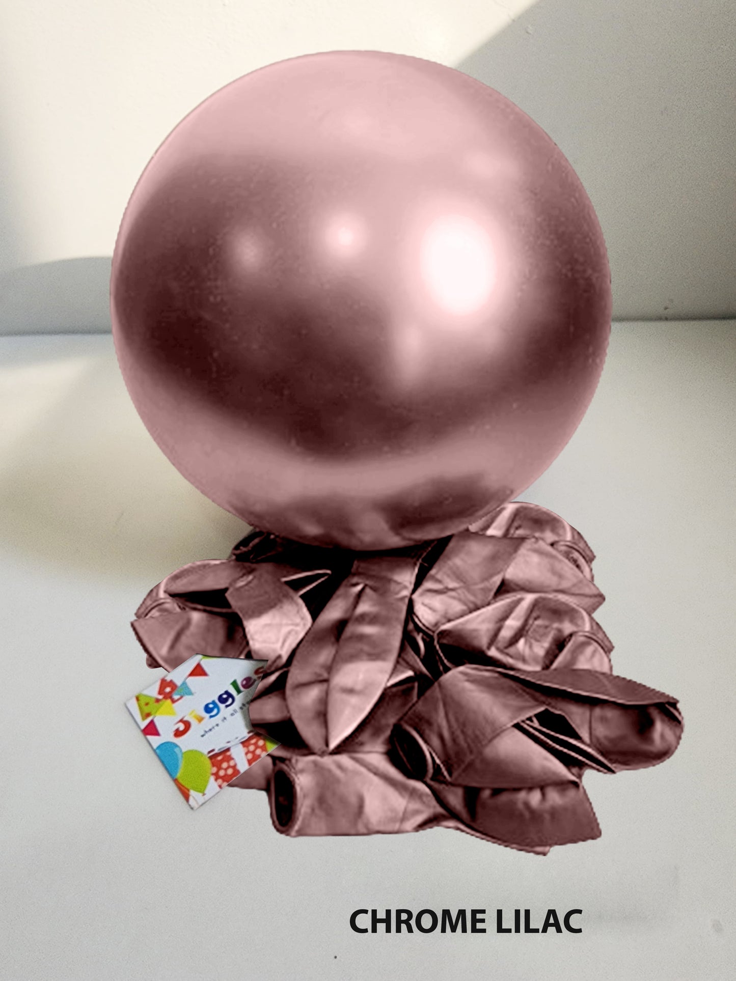 Chrome Lilac Balloon