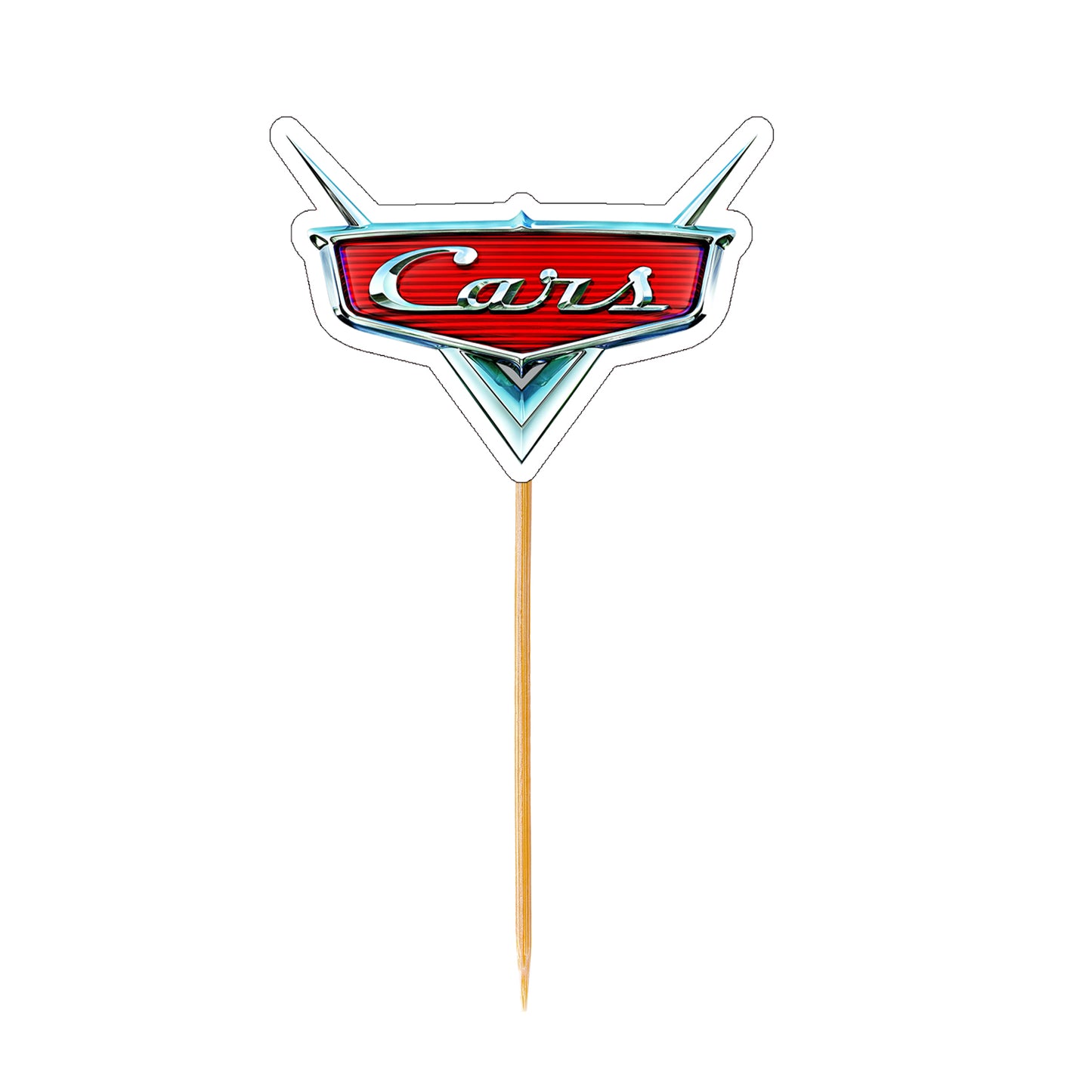 Lightning McQueen Cup Cake Topper