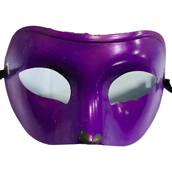 Purple Colombina Masquerade Mask