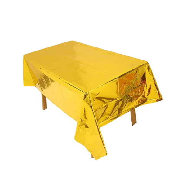 Gold Foil Metallic Tablecover
