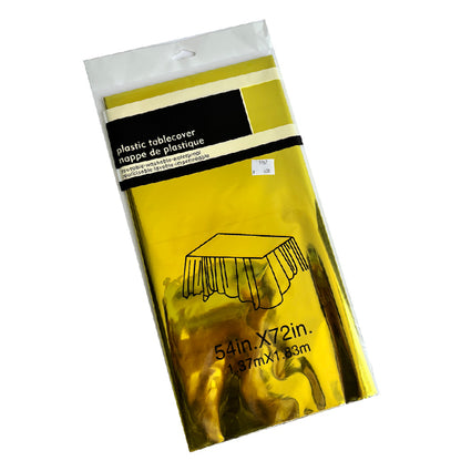 Gold Foil Metallic Tablecover