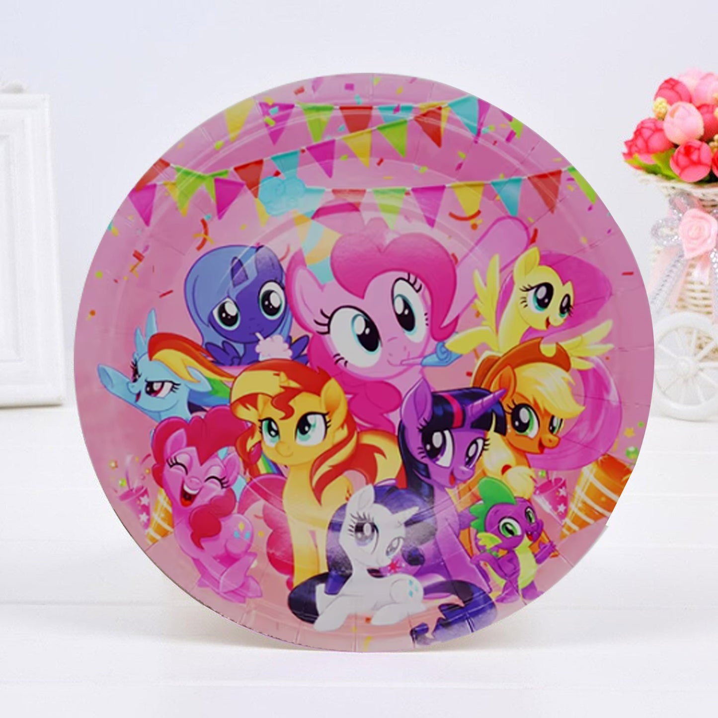 My Little Pony Theme Paper Plate