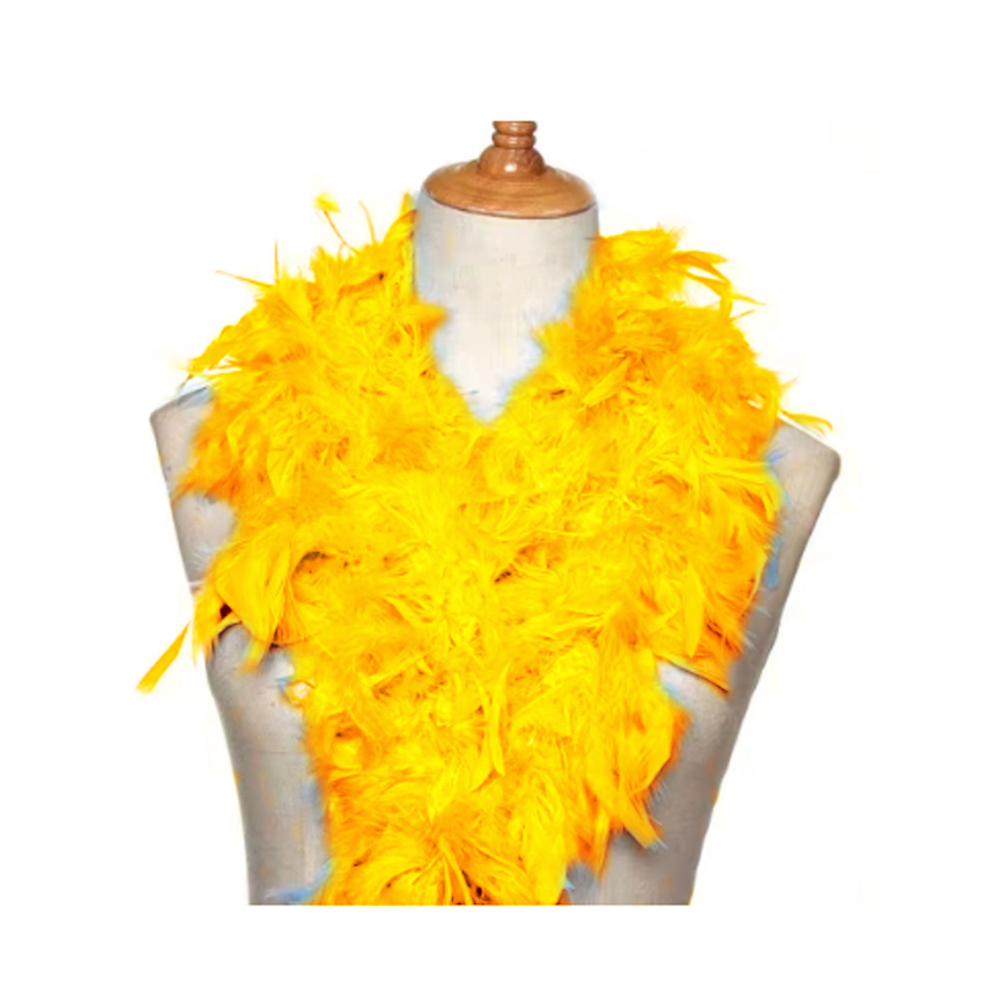 Orange Feather Boa