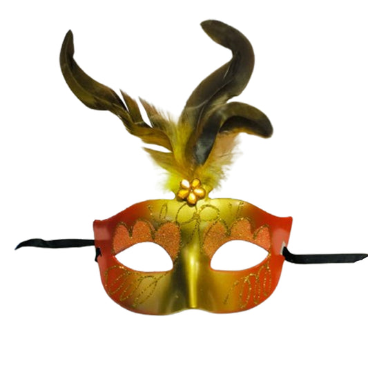 Feather Masquerade Mask