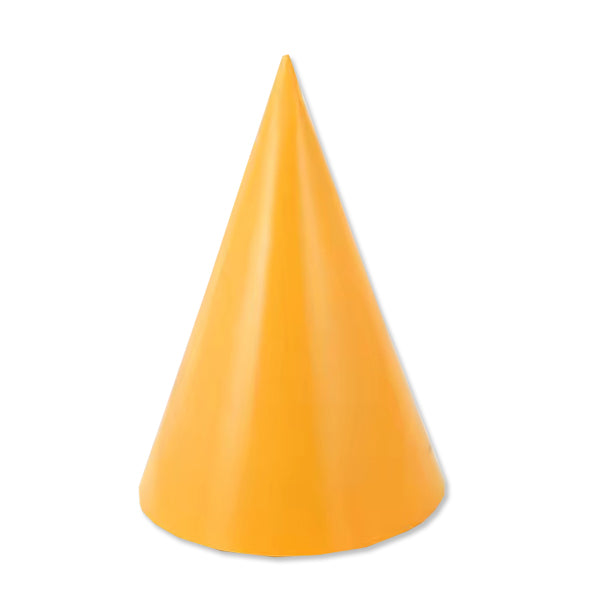 Orange Party Cone Hats