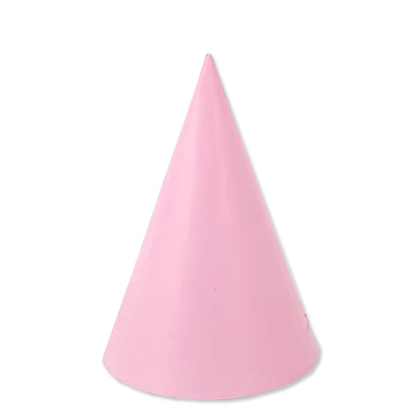 Pink Party Cone Hats