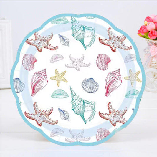 Under The Sea Paper Plate