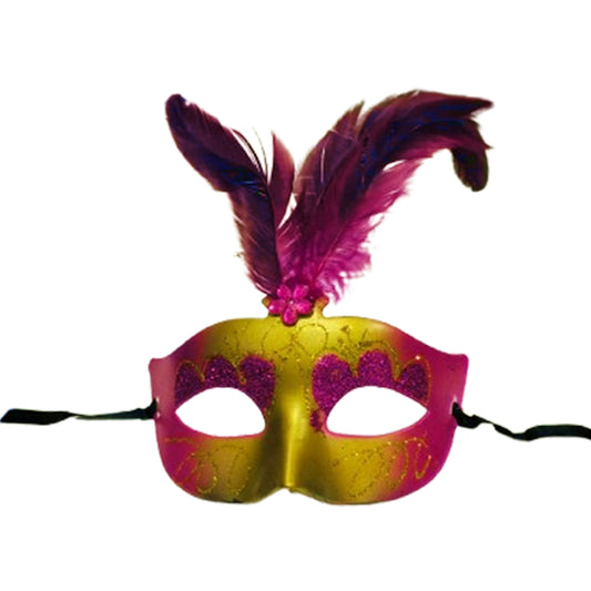 Feather Masquerade Mask