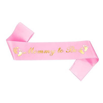 Mommy To Be Sash Pink