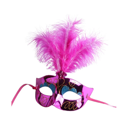 Feather Masquerade Mask