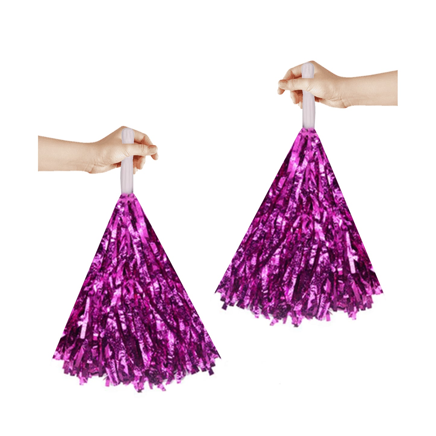 Cheerleading Pom Poms Thick & Thin Volume