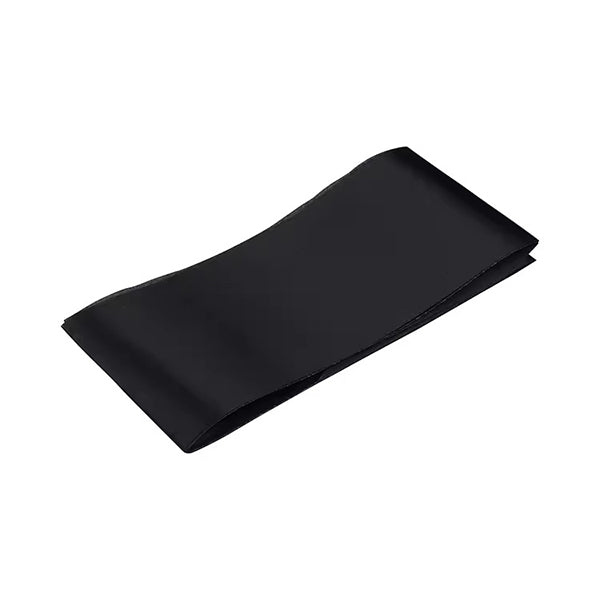 Black Satin Blank Sash