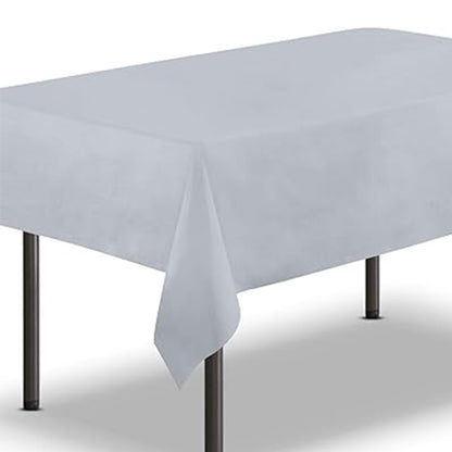 Silver Plastic Tablecover