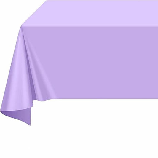 Light Purple Plastic Tablecover