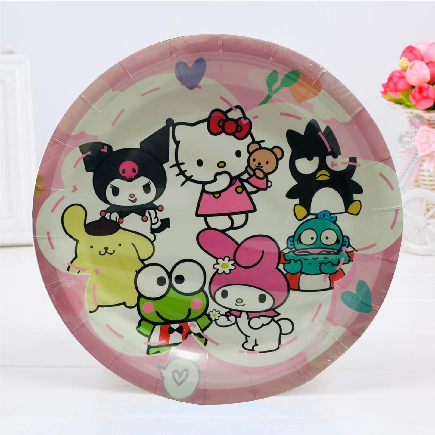 Kuromi Theme Paper Plate