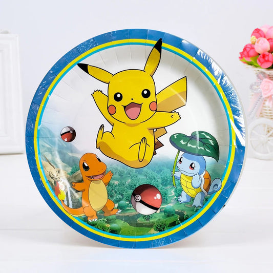 Pokemon Paper Plates