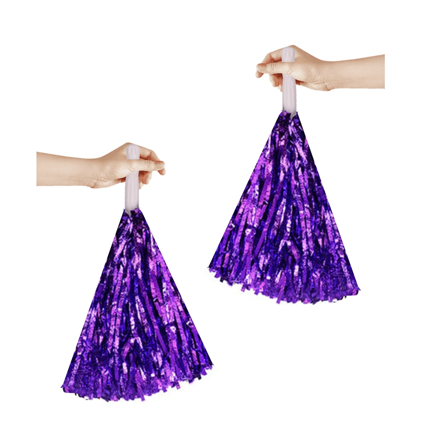 Cheerleading Pom Poms Thick & Thin Volume