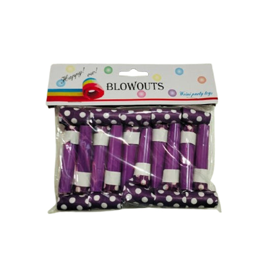 Polka Dot Purple Whistles