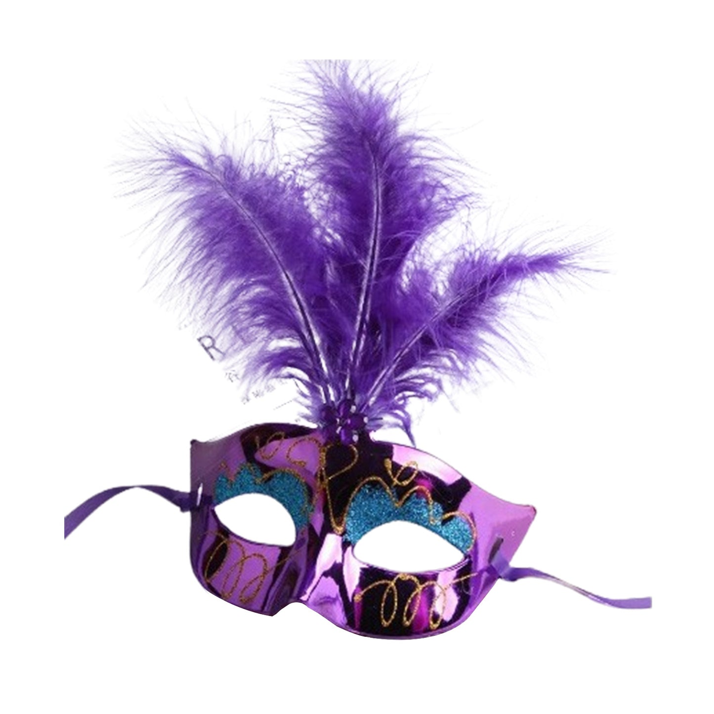 Feather Masquerade Mask