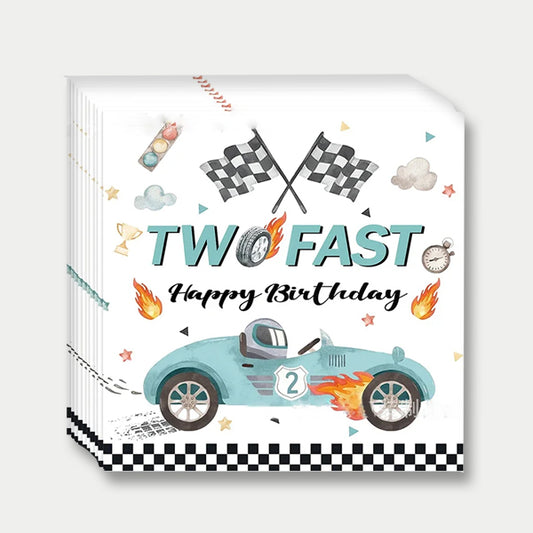 Racing Theme Paper Napkins